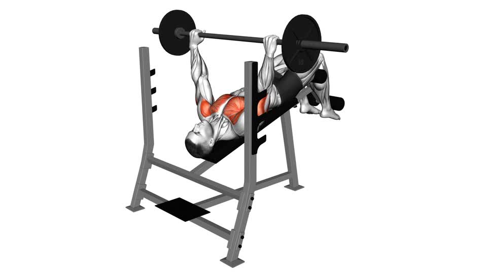 Barbell Decline Bench Press - ManiacMuscle