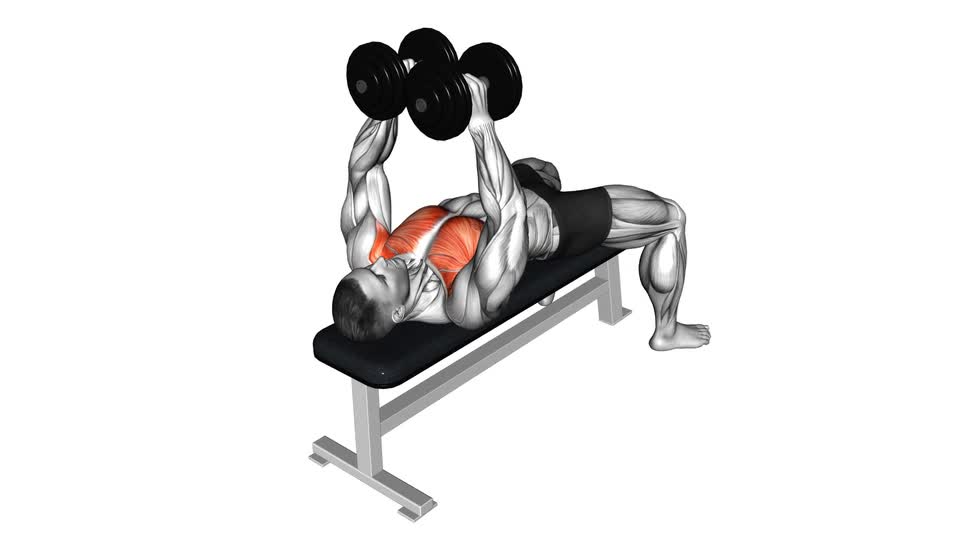 Fly Reps Dumbbell Fly (Flat Bench) - ManiacMuscle