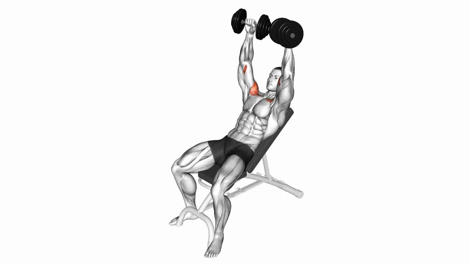 Incline Dumbbell Press Fly - ManiacMuscle