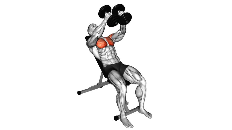 Fly Reps High Dumbbell Fly - ManiacMuscle