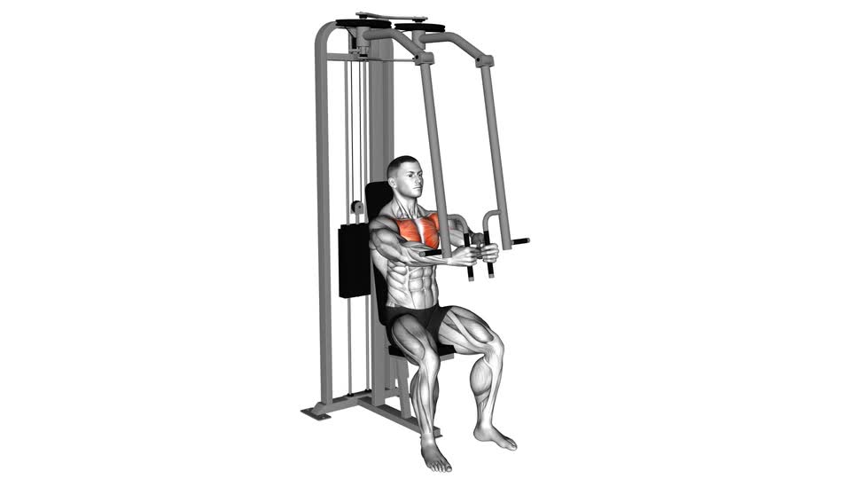 Lever Seated Fly (Machine Chest Fly ) - ManiacMuscle