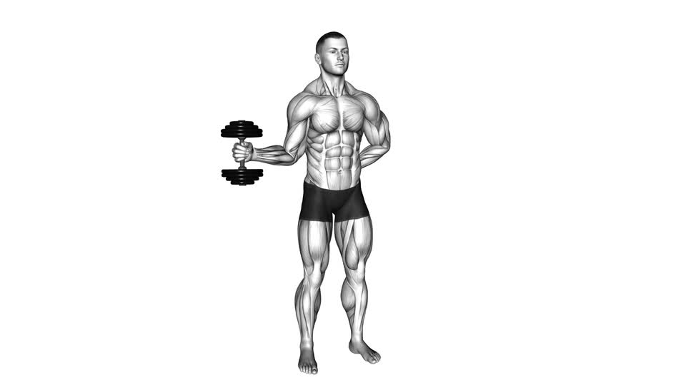 External Rotation Kot Dumbbell External Rotation - ManiacMuscle