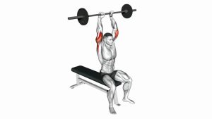 Read more about the article Barbell Seated Overhead Triceps Extension