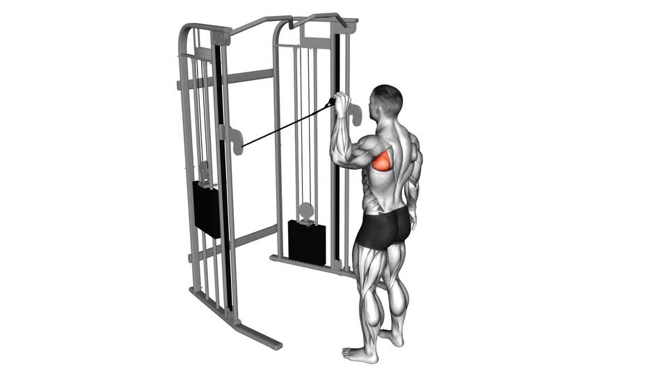 Cable Shoulder 90° External Rotation - ManiacMuscle