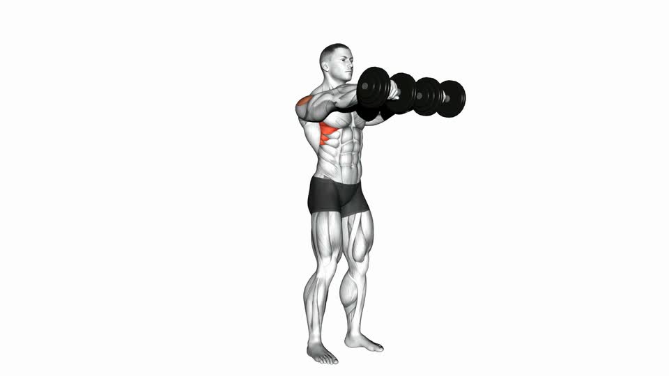 Proper Front Dumbbell Front Raise - ManiacMuscle