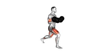 Read more about the article Dumbbell Lunge with Bicep Curl