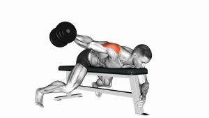 Read more about the article Dumbbell Lying One-Arm Rear Lateral Raise
