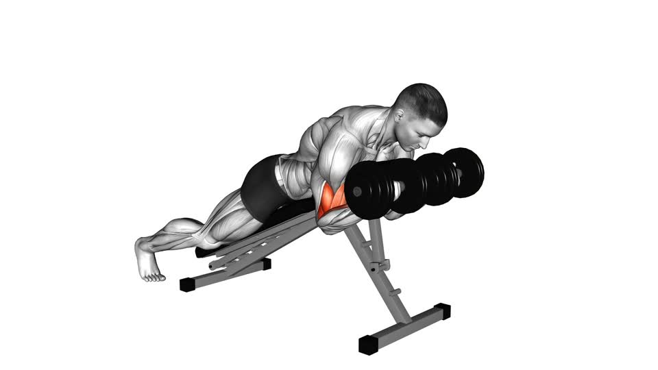 Dumbbell Prone Incline Curl - ManiacMuscle