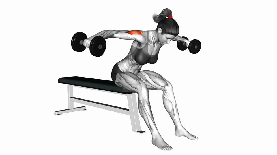 Dumbbell Rear Fly - ManiacMuscle
