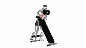 Read more about the article Dumbbell Standing One-Arm Curl Over Incline Bench