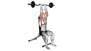 Read more about the article EZ-Bar Seated Close-Grip Shoulder Press