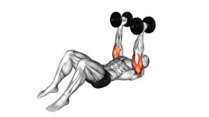 Read more about the article Dumbbell Lying Floor Skullcrusher