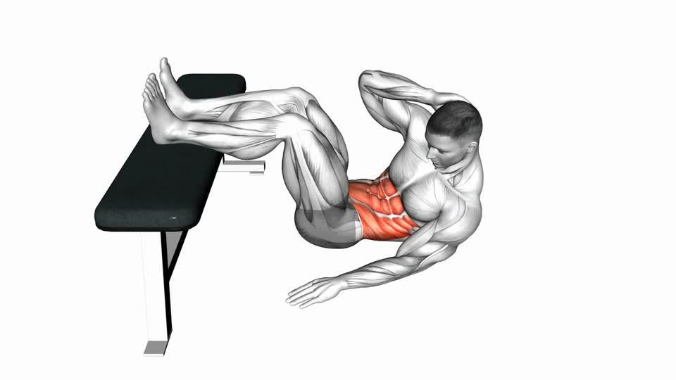 Mp Crunch Bench-Supported Oblique Crunch - ManiacMuscle