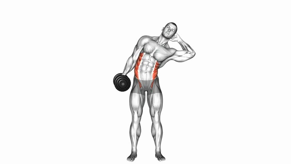 Dumbbell Side Bend - ManiacMuscle