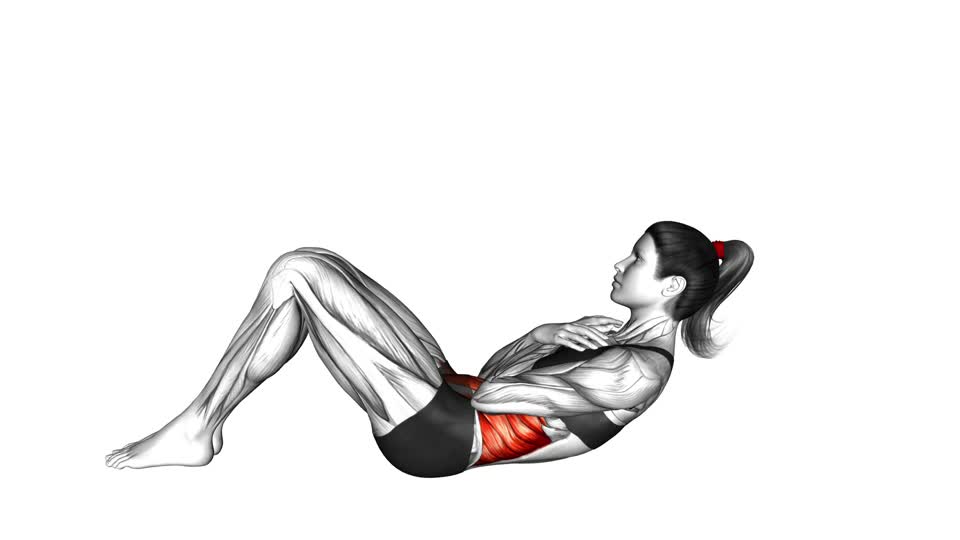 Mp Crunch Crunch (Arms on Chest) - ManiacMuscle
