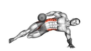 Read more about the article Dumbbell Side Bridge with Bent Leg
