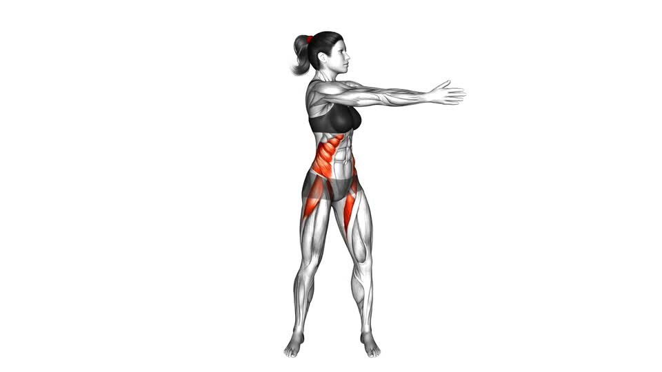 Body Rotation Without Twisting Standing Ab Twist - ManiacMuscle